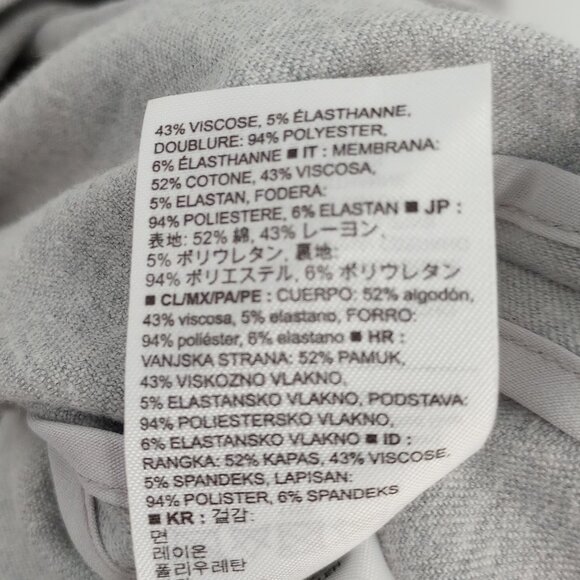 Banana Republic Grey Stretch Sheath Spaghetti Strap Dress - Picture 9 of 9